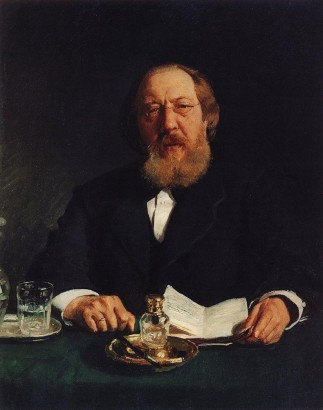 Ivan Szergejevics Akszakov, a szlavofilok hangadó publicistája (Ilja Repin portréja)
