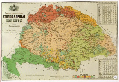 Magyarország etnikai térképe 1880-ban